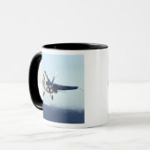 Een F/A-18C-Hornet uit de cockpit Mok (Voorkant links)