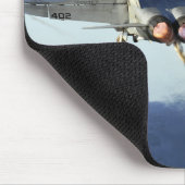 Een F/A-18C-Hornet uit de cockpit Muismat (Hoek)