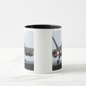 Een F/A-18E Super Hornet-draagraketten Mok (Midden)