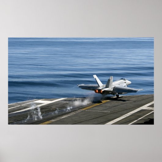 Een F/A-18E Super Hornet Poster (Voorkant)