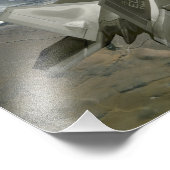 Een F/A-22 Raptor voert een opleidingsmissie Foto Afdruk (Hoek)