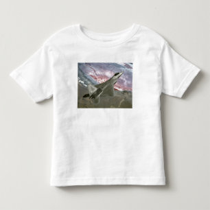 Een F/A-22 Raptor voert een opleidingsmissie Kinder Shirts