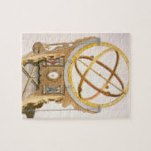 Een fabriek ontworpen door Tycho Brahe (1546-1601) Legpuzzel (Horizontaal)