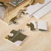 Een fabriek ontworpen door Tycho Brahe (1546-1601) Legpuzzel (Zijkant)