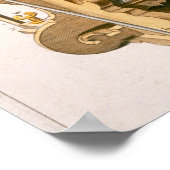 Een fabriek ontworpen door Tycho Brahe (1546-1601) Poster (Hoek)