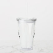 Een Fabu Lash-dag Acryl Drinkbeker (Rechts)