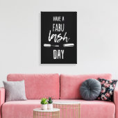 Een Fabu Lash-dag Canvas Afdruk (Insitu (Woonkamer))