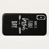 Een Fabu Lash-dag Case-Mate iPhone Case (Achterkant (horizontaal))