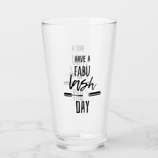 Een Fabu Lash-dag Glas (Voorkant)