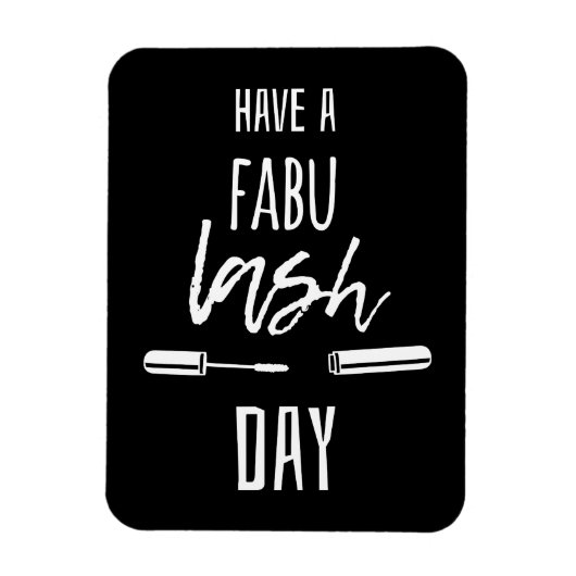 Een Fabu Lash-dag Magneet (Verticaal)