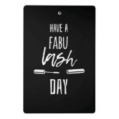 Een Fabu Lash-dag Mini Klembord (Achterkant)