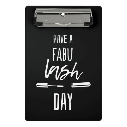 Een Fabu Lash-dag Mini Klembord (Voorkant)