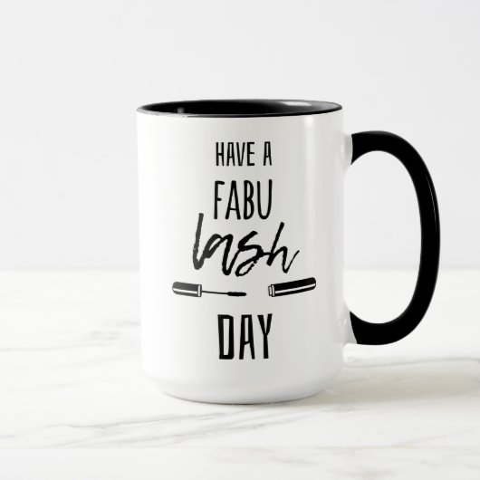 Een Fabu Lash-dag Mok (Rechts)