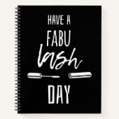Een Fabu Lash-dag Notitieboek (Voorkant)