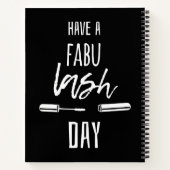Een Fabu Lash-dag Notitieboek (Achterkant)