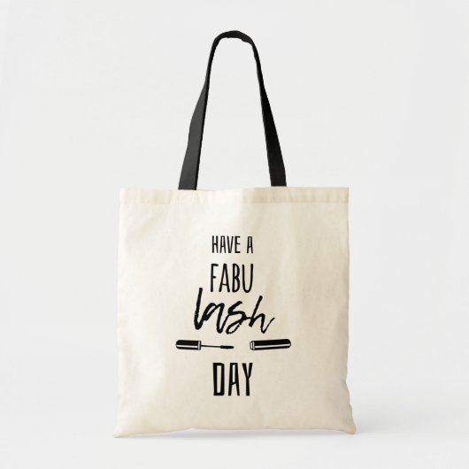 Een Fabu Lash-dag Tote Bag (Voorkant)