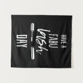 Een Fabu Lash-dag Wandkleed (Voorkant (horizontaal))