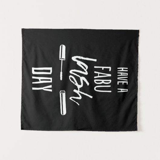 Een Fabu Lash-dag Wandkleed (Voorkant (horizontaal))