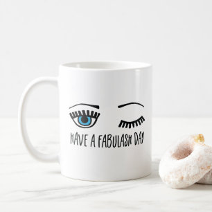 Een Fabulash Day Lashes hebben Koffiemok