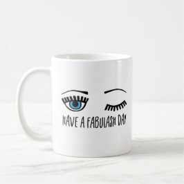 Een Fabulash Day Lashes hebben Koffiemok