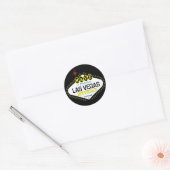 Een Fabulous Las Vegas Birthday Sticker (Envelop)