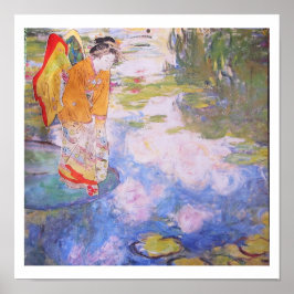 Een Faerie - collagekunst Poster