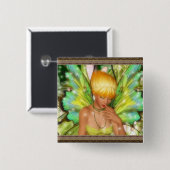 Een Faerie's Amusement Vierkante Button 5,1 Cm (Voorkant /achterkant)
