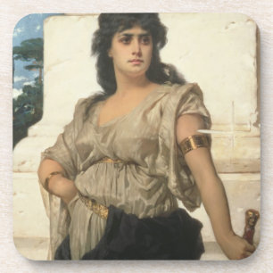 Een Fair Warrior (olie op doek) Drankjes Onderzetter