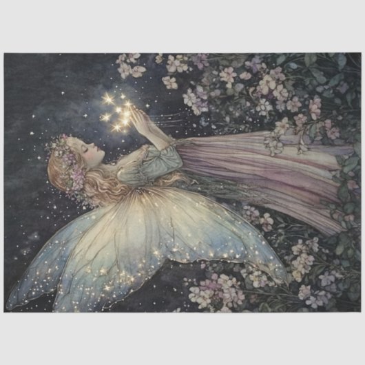 Een Fairy Moon-serie ontwerp #12 Tissuepapier (Voorkant)