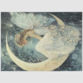 Een Fairy Moon Serie Ontwerp #4 Tissuepapier (Voorkant)
