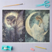 Een Fairy Moon Serie Ontwerp #6 Tissuepapier (Craft)