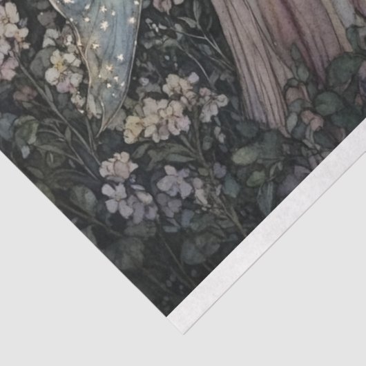 Een Fairy Moon Serie Ontwerp #7 Tissuepapier (Detail)