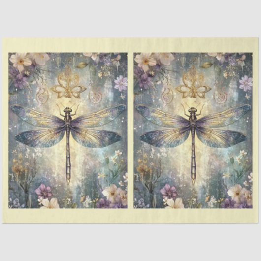 Een Fairy Moon Serie Ontwerp #8 Tissuepapier (Voorkant)