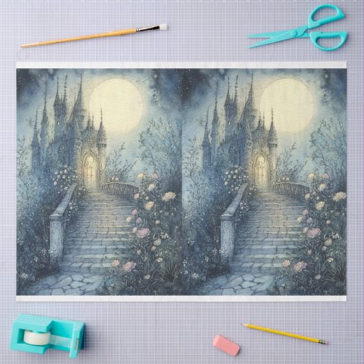 Een Fairy Moon Series Design #14 Tissuepapier (Craft)