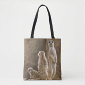 Een familie van Meerkats Tote Bag (Voorkant)