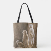 Een familie van Meerkats Tote Bag (Achterkant)