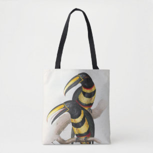 Een familie van toekans door John Gould Tote Bag