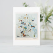 Een familieboom 1959-portret kaart (Staand voorkant)