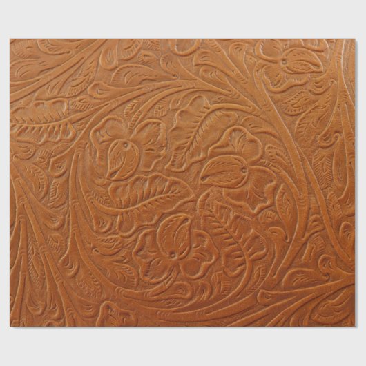 Een fancy bruine lichtgekleurde achtergrond van cadeaupapier (Vlak)