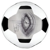 Een fantasierijk element voetbal (Gedraaid)