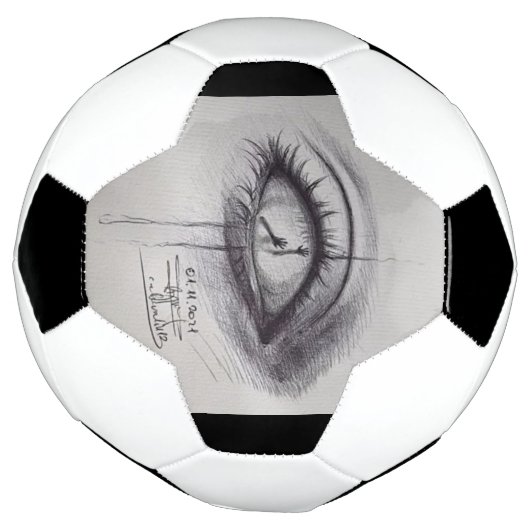 Een fantasierijk element voetbal (Gedraaid)