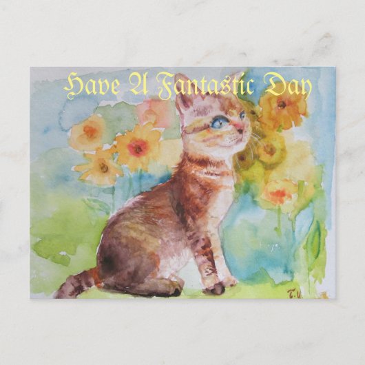 Een fantastische dag briefkaart (Voorkant)