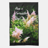 Een fantastische dag! theedoek (Verticaal)