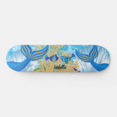 Een Fantasy Mermaid Life Skateboard (Horizontaal)