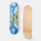 Een Fantasy Mermaid Life Skateboard (Voorkant)