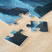 Een fascinerende grot-ingang legpuzzel (Zijkant)