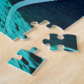 Een fascinerende weergave van kwallen. legpuzzel (Zijkant)