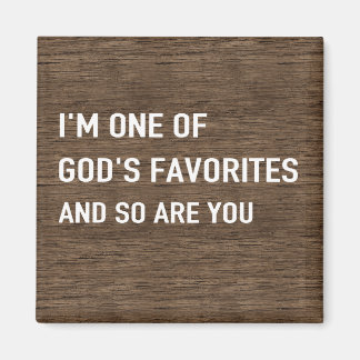 Een favoriete magneet van God