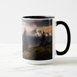 Een favoriete Uitzicht van Mt. Shasta en Black But Mok