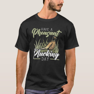 Een fazant-kraag 1 hebben t-shirt